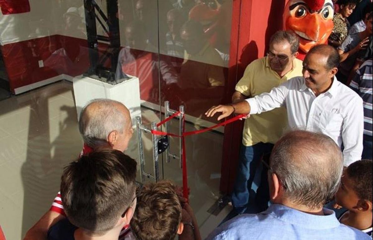 O presidente Genivaldo Campelo inaugurou as novas depend&ecirc;ncias do CT Afr&acirc;nio Nunes - Foto: Reprodu&ccedil;&atilde;o/Instagram