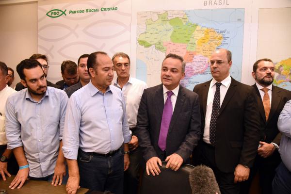 Valter Alencar participa no RJ da filiação de juiz federal ao PSC