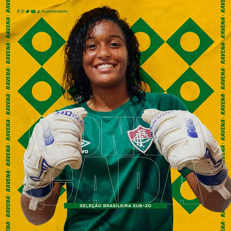 Goleira piauiense foi convocada para a seleção brasileira sub-20