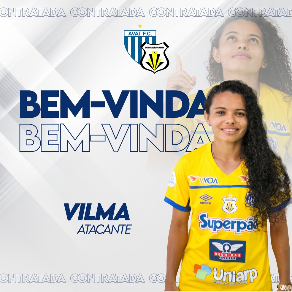 Avaí/Kindermann anuncia contratação de atacante piauiense Vilma