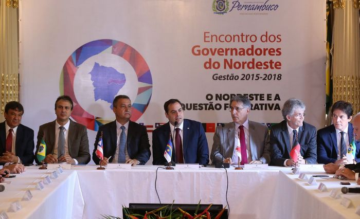 Governadores do Nordeste divulgam carta contra Governo Temer e privatização da Eletrobras