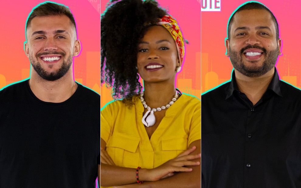 Paredão: Arthur, Lumena e Projota estão na berlinda da casa mais vigiada do Brasil