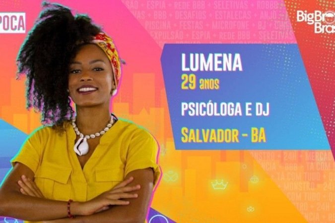 BBB 21: Lumena é eliminada no quinto paredão com 61,31% dos votos
