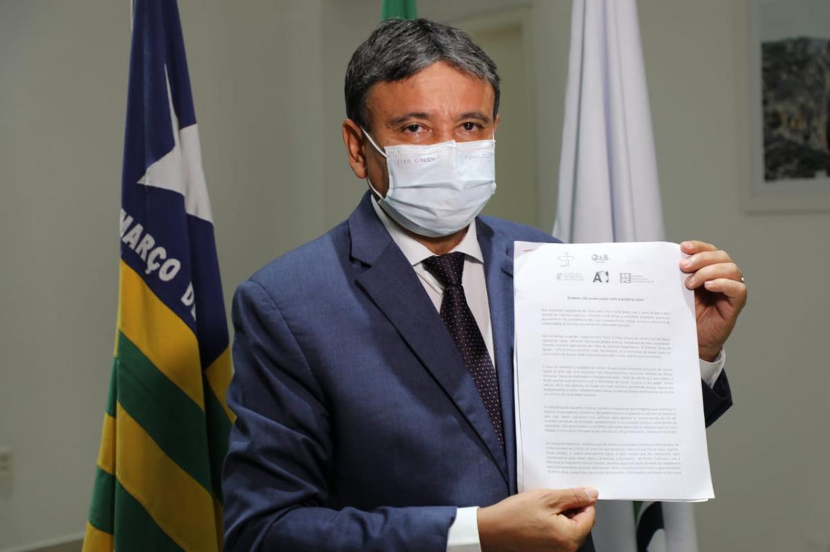 Wellington Dias participa de ato do Pacto pela Vida e pede restrições 