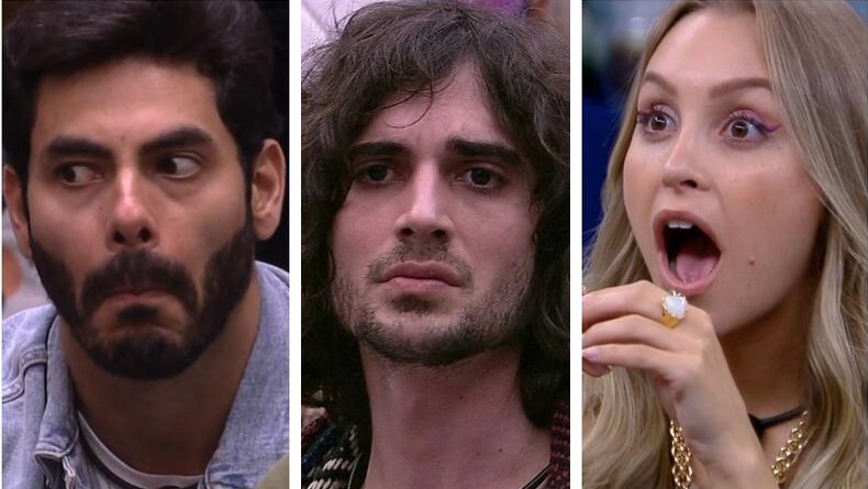 Carla Diaz, Fiuk e Rodolffo estão no oitavo paredão do 'BBB 21' 