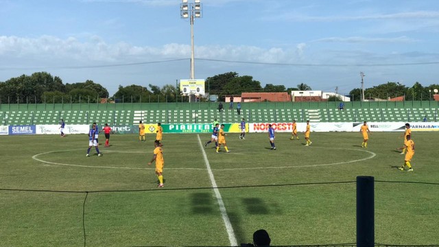 Parnahyba e Tiradentes ficam no 1 a 1 e mantêm o mesmo lugar na tabela