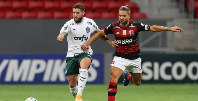 Flamengo e Palmeiras fazem duelo de elencos valiosos na Supercopa do Brasil
