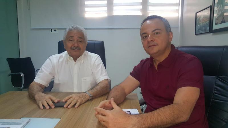 Valter Alencar e Elmano discutem formação de chapa majoritária
