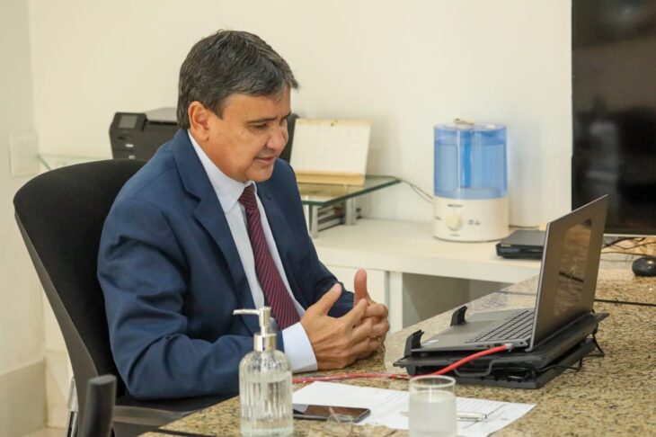  Wellington Dias trata sobre imunização em massa com Anvisa, governadores e senadores