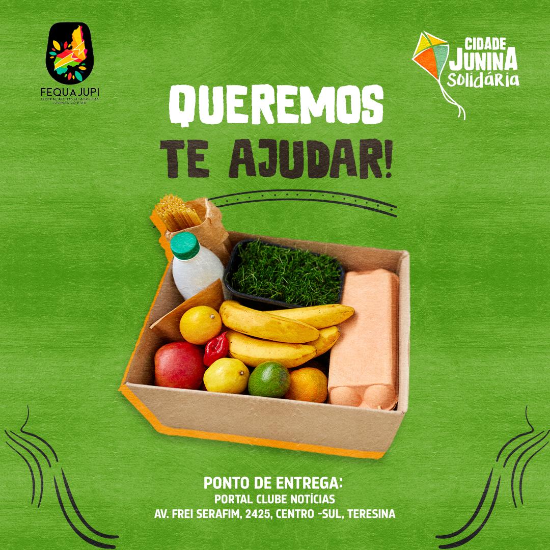 Cidade Junina Solidária: evento promove arrecadação de alimentos para classe do setor junino