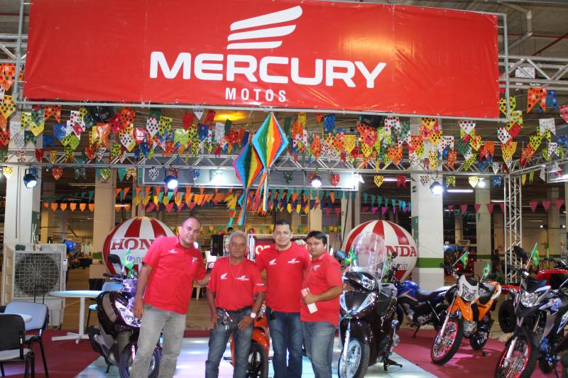 Mercury Motos leva os produtos para perto dos clientes no Cidade Junina