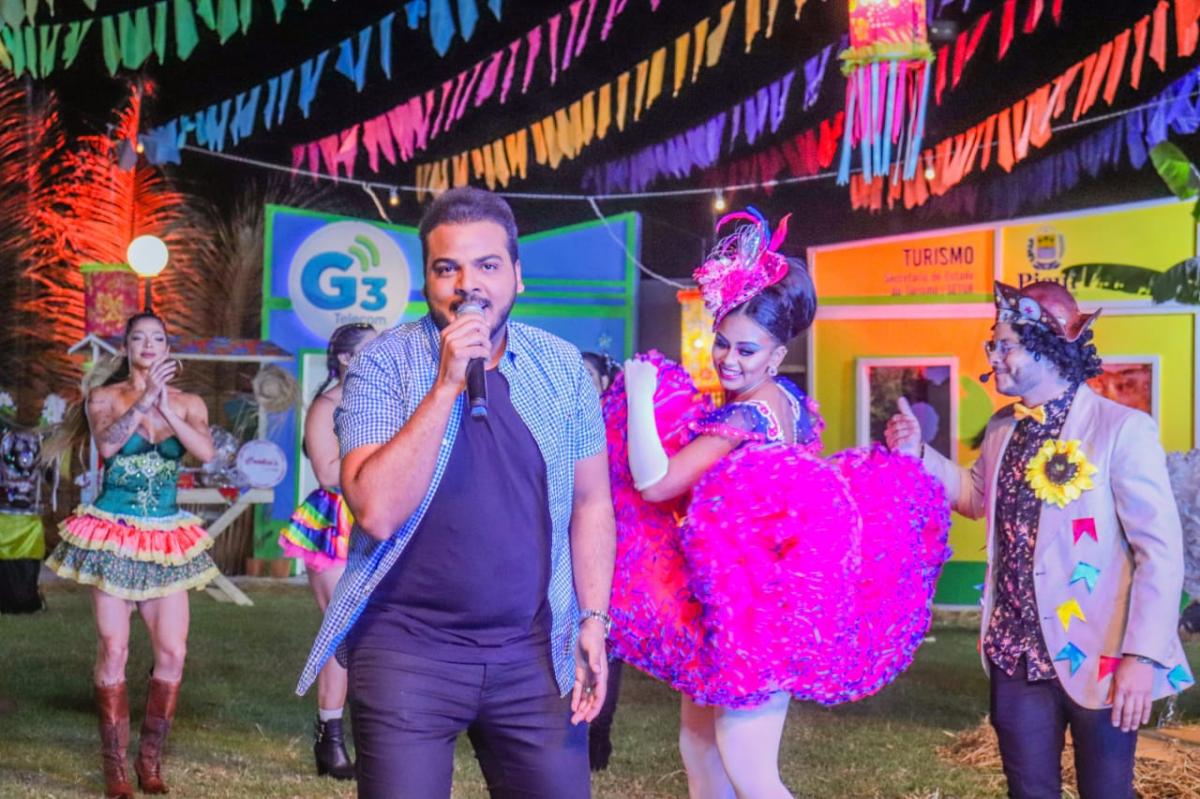 Cidade Junina Tá ON: Anderson Rodrigues e sorteios marcaram a segunda noite