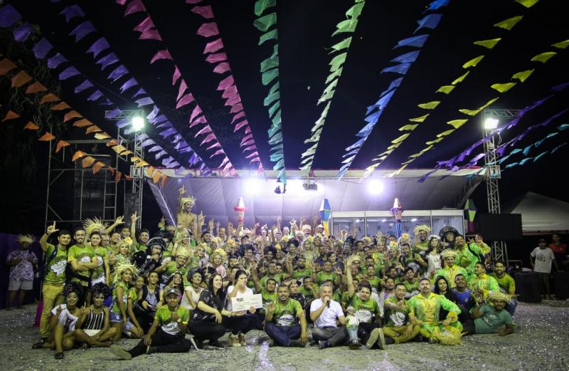 Luar do São João vence o concurso de quadrilhas do Cidade Junina 2018
