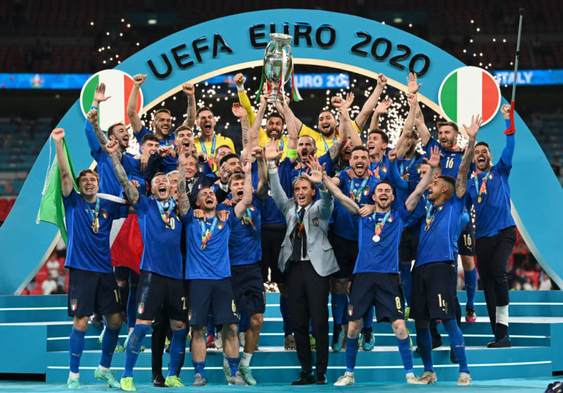 Nos pênaltis, Itália vence a Inglaterra e conquista a Eurocopa
