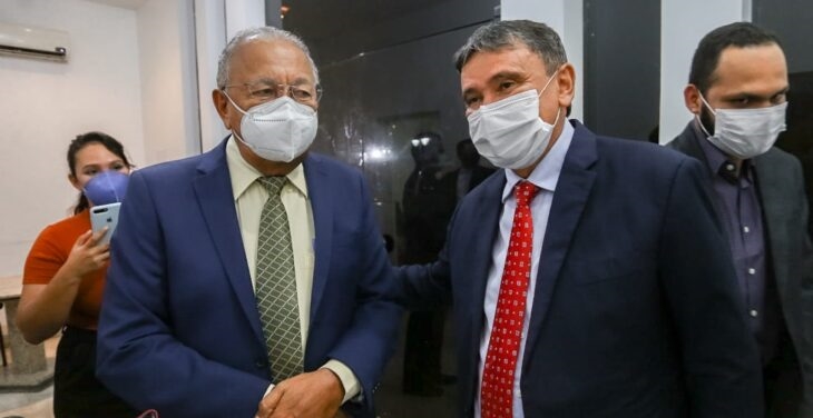 Em reunião, Governador Wellington Dias e Dr. Pessoa tratam de recursos para Teresina