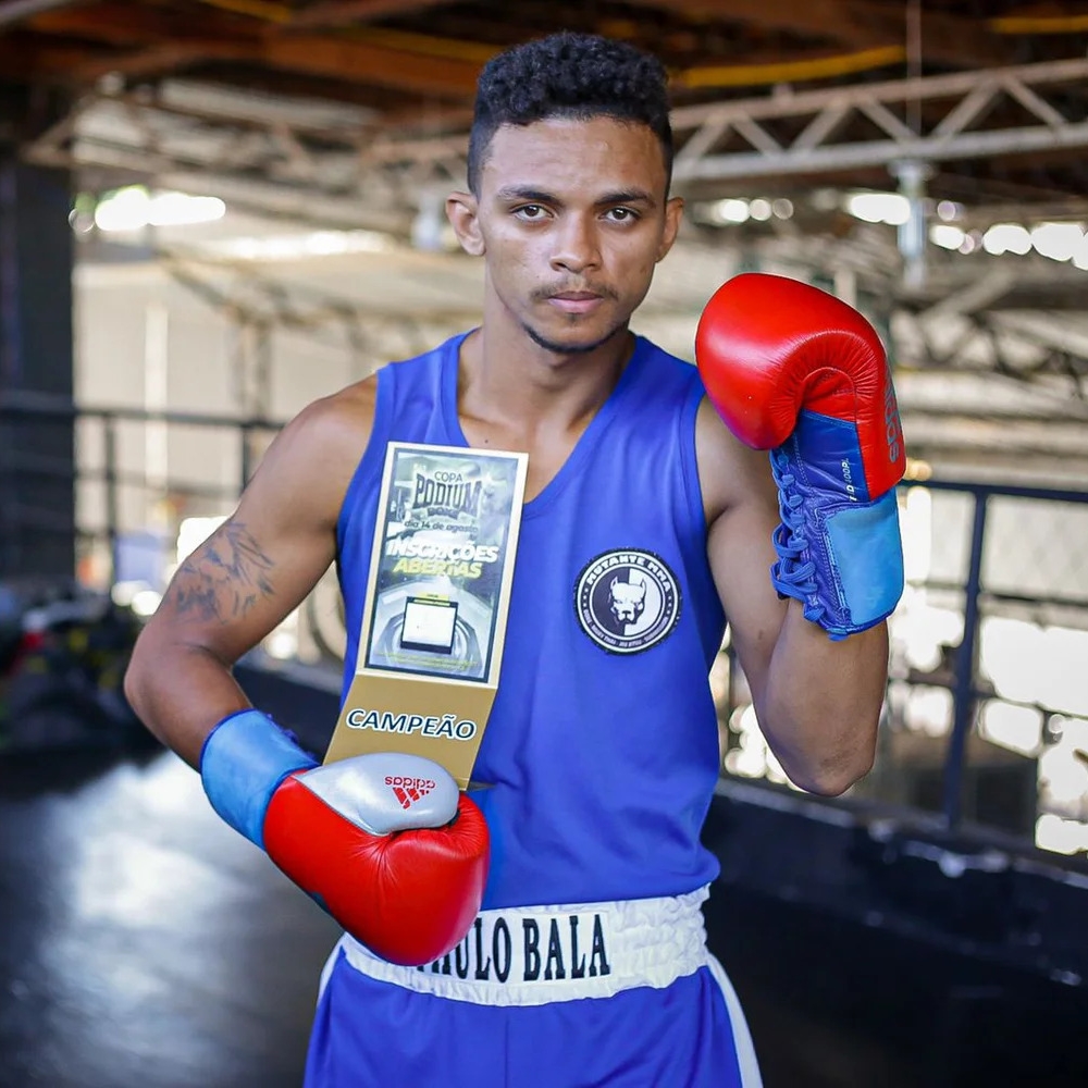 Piauiense Paulo Bala conquista vitória na Copa Podium Boxe no Ceará