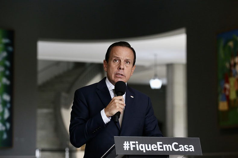 Doria diz não esperar nada do encontro de governadores com Bolsonaro 