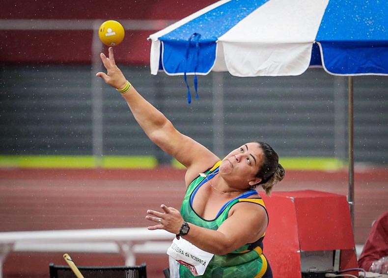 Brasil leva prata e bronze com Marivana e Mateus Evangelista na Paralimpíada