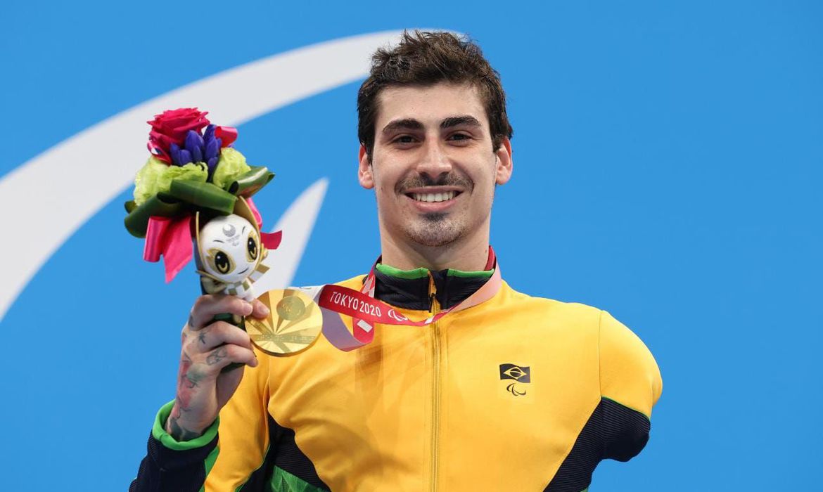 Talisson Glock fatura seu 1º ouro nos 400m livre em Tóquio
