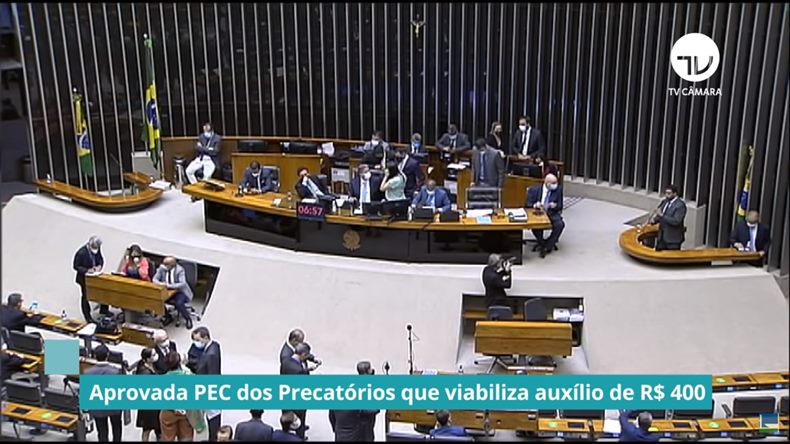 Votação da PEC dos Precatórios é concluída na Câmara e texto segue para Senado 