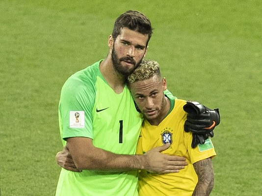 Neymar e Alisson são indicados ao prêmio The Best da Fifa