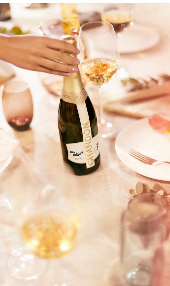 O sabor da celebração: Chandon marca presença na Lumière Forest 
