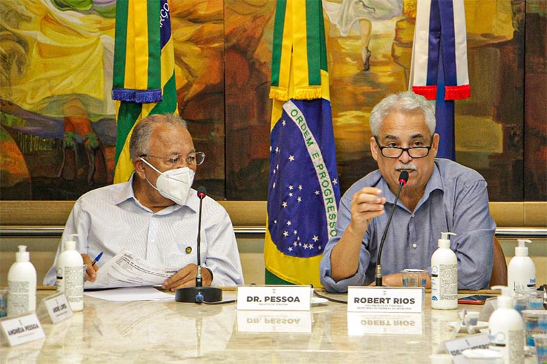 Dr. Pessoa reúne secretariado e fala sobre eleições e diz que não aceitará pressão