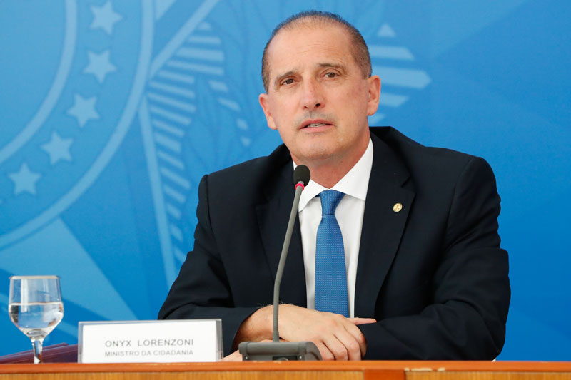 Ministro Onyx testa positivo para covid pela 2ª vez e diz que sintomas são de 