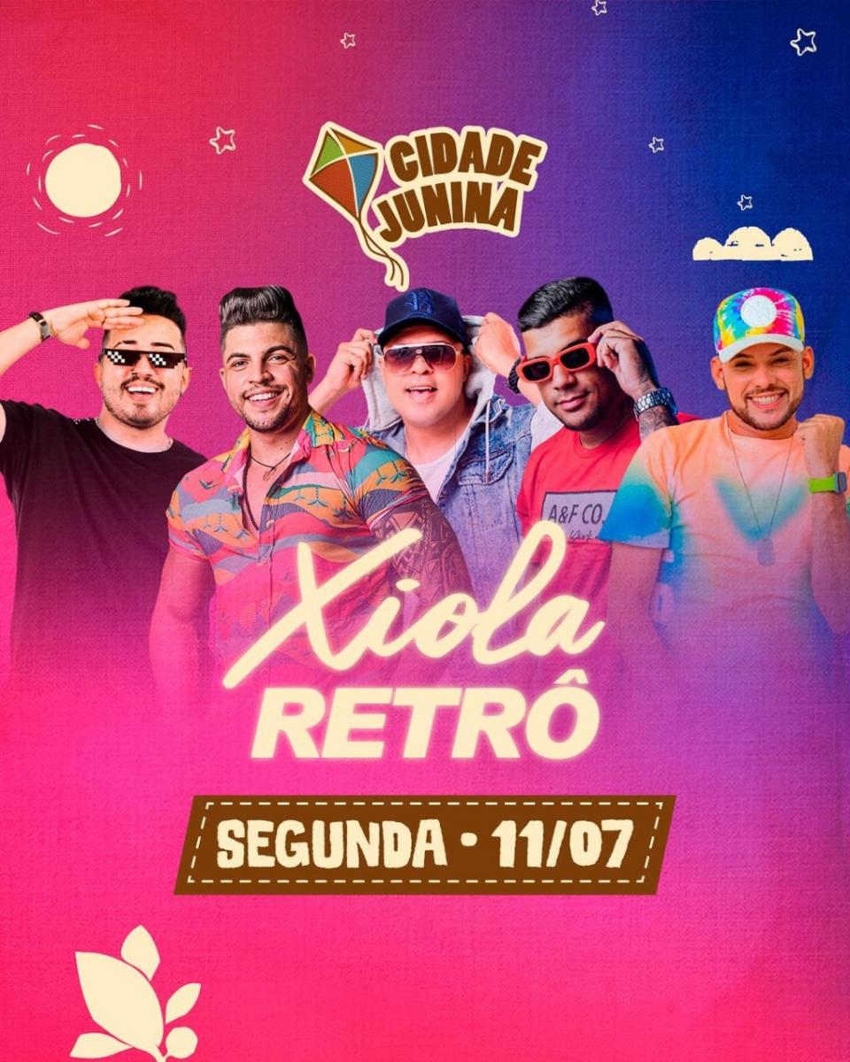 Xiola Junina Retrô garante diversidade de ritmos na 28º edição da Cidade Junina
