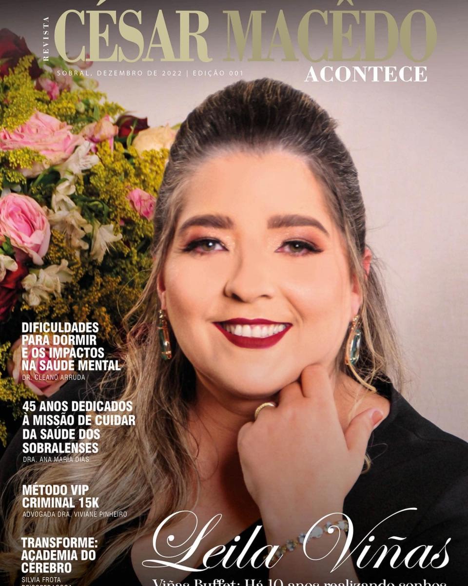 A Força da Notícia: Lançamento da 1ª Edição da Revista CÉSAR MACEDO ACONTECE!