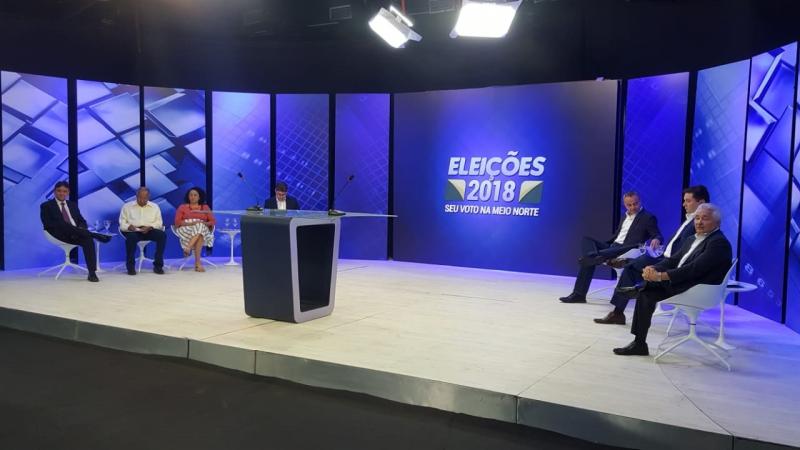 Ataques, denúncias de desvios e propostas marcam o primeiro debate dos candidatos ao Governo do Piauí