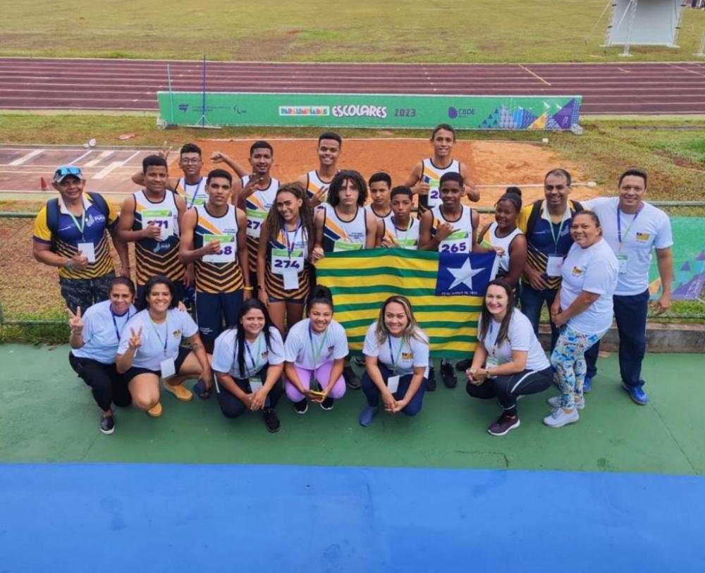 Piauí conquista cinco medalhas nas Paralimpíadas Escolares; resultados levam a delegação a etapa nacional