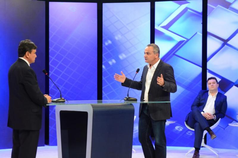  Candidato Valter Alencar participa de debate na televisão e denuncia corrupção no Estado e insegurança 