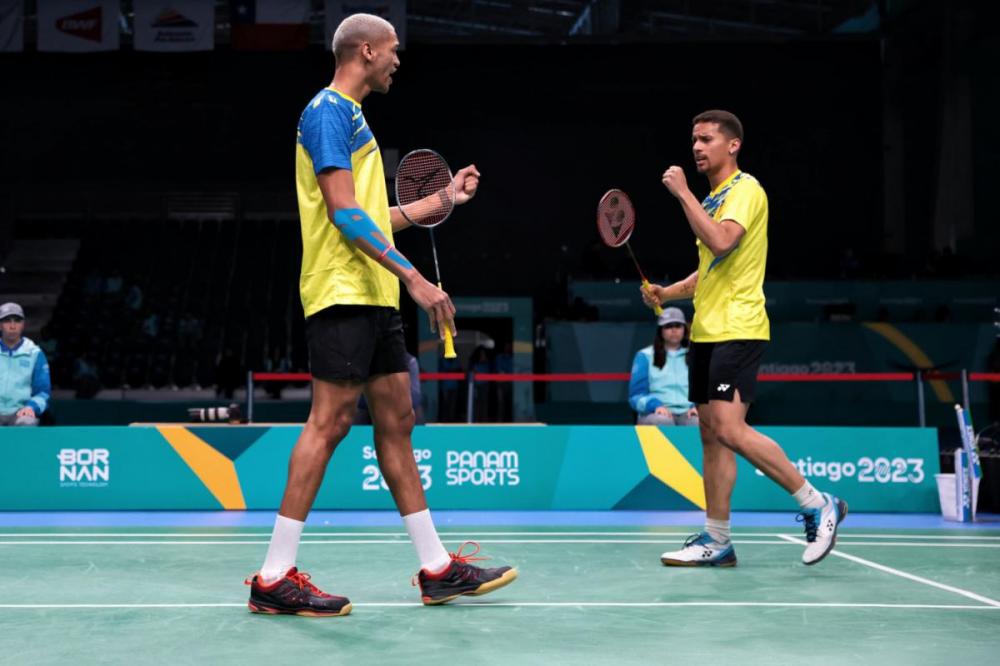 Piauienses do badminton conquistam medalhas nos Jogos Pan-Americanos de Santiago, no Chile
