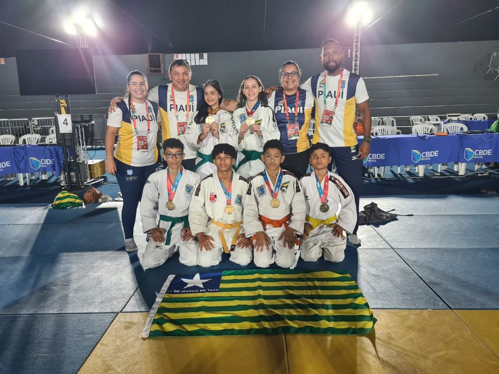 Atletas do Piauí conquistam seis medalhas de ouro em Jogos Escolares que acontecem em Brasília, no Distrito Federal