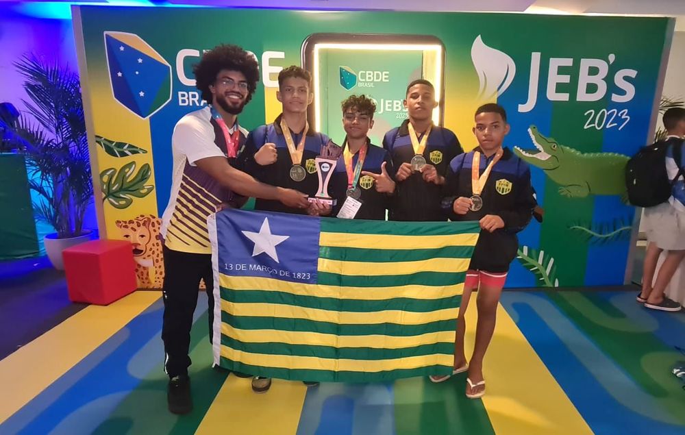 Piauí tem melhor desempenho em edições dos Jogos Escolares Brasileiros com 34 medalhas