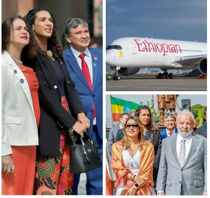 Homem morre após tentar abrir porta de avião; Wellington Dias e outros ministros do Governo Lula estavam no voo para Etiópia