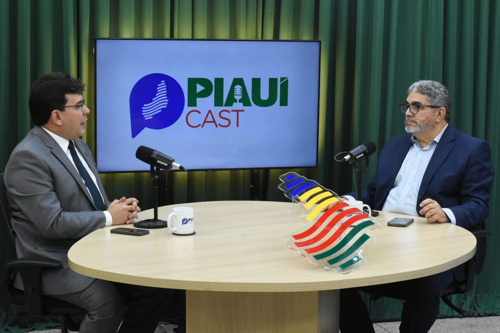 Governador entrevista secretário de Saúde Antônio Luiz no 2º episódio do Piauí Cast