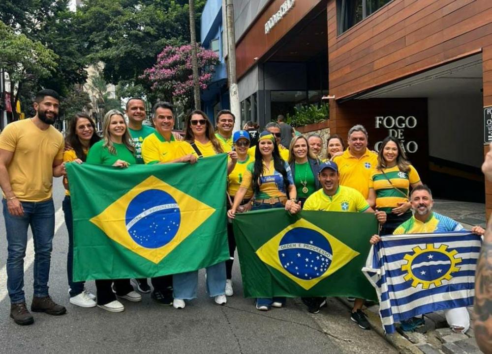 Políticos do Piauí participam de ato de Bolsonaro em São Paulo