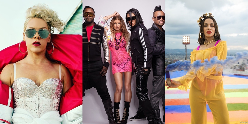 Confirmado! Pink, Black Eyed Peas e Anitta estarão no mesmo palco no Rock in Rio!!