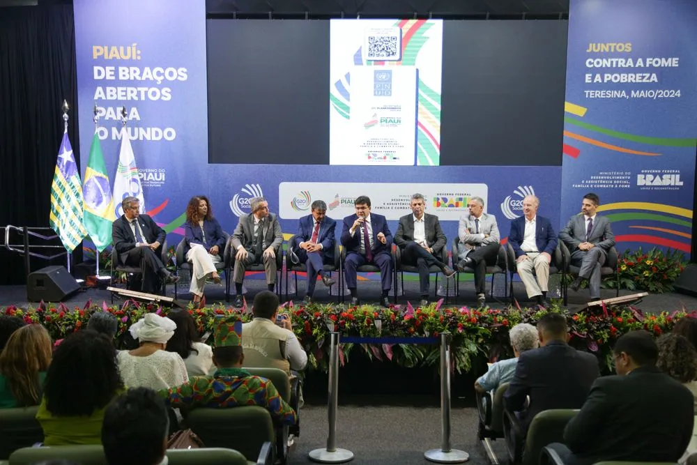 Rafael Fonteles destaca exemplo do Piauí no combate à fome durante o G20 Social em Teresina