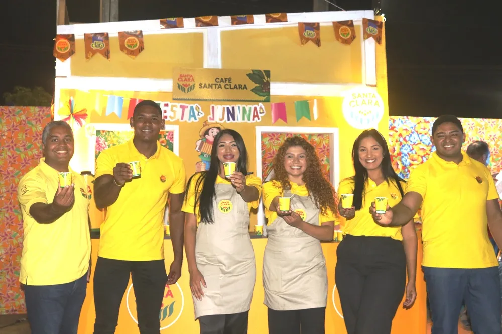 Café Santa Clara patrocina a Cidade Junina, com ativações ao longo dos cinco dias de festa