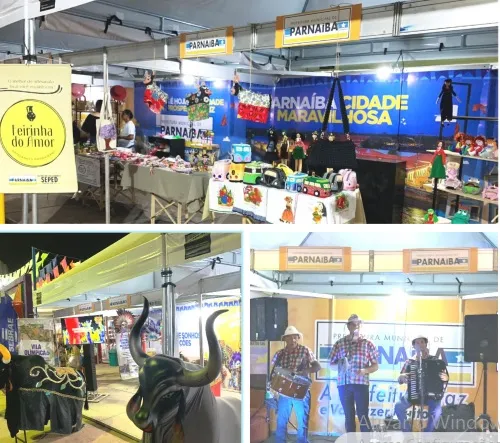 Parnaíba trouxe toda sua cultura para dentro da Cidade Junina