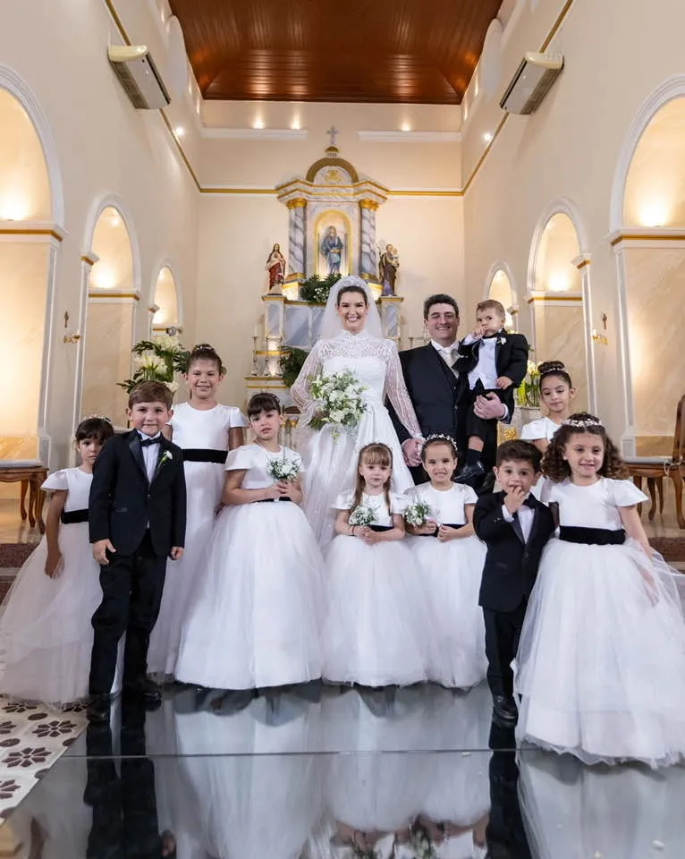 A Força da Notícia destaca: Casamento dos médicos Joel Campos e Jessica Mendes