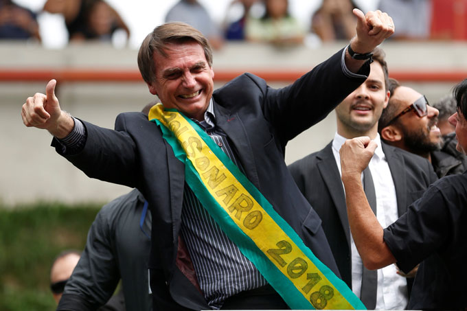 Jair Bolsonaro é eleito novo presidente do Brasil