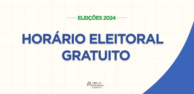 Eleições 2024: hoje (3) é o último dia para veiculação da propaganda eleitoral gratuita no rádio e na TV