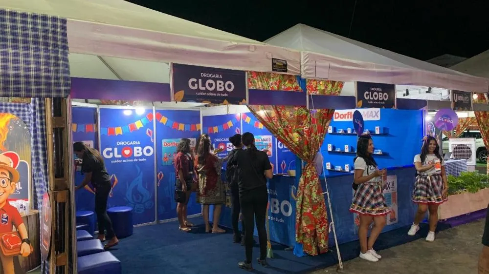 Drogaria Globo leva diversão e reforça cuidado com o público na Cidade Junina 2025