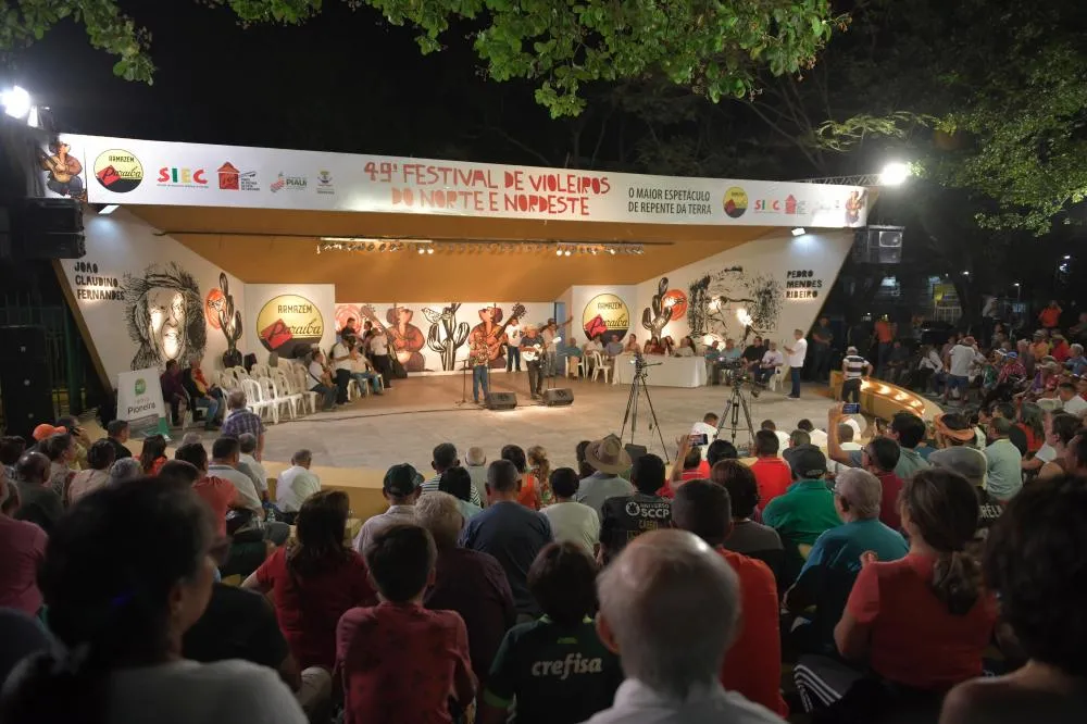 Teresina celebra meio século de tradição no 50º Festival de Violeiros do Norte e Nordeste