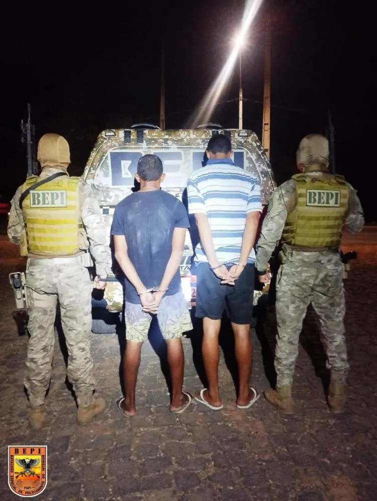 PM prende suspeitos ligados a facção em Teresina