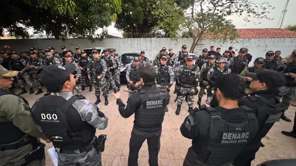Polícias Civil e Militar cumprem mandados em Operação Capital Oculto no Piauí e Maranhão